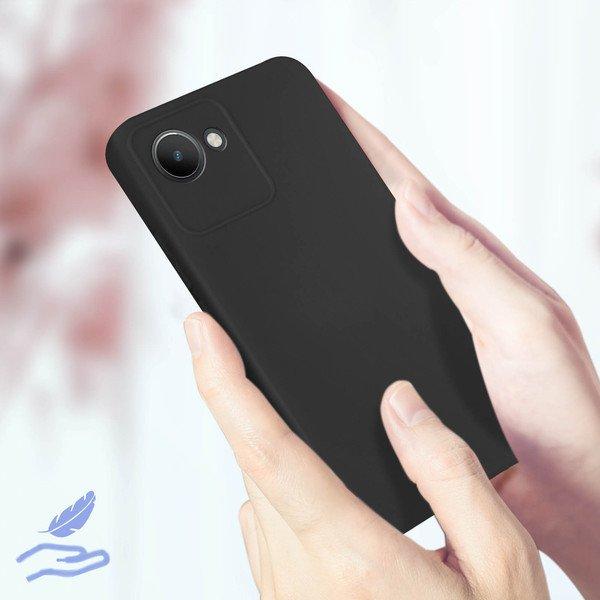 Avizar  Cover Realme C30 Nera 