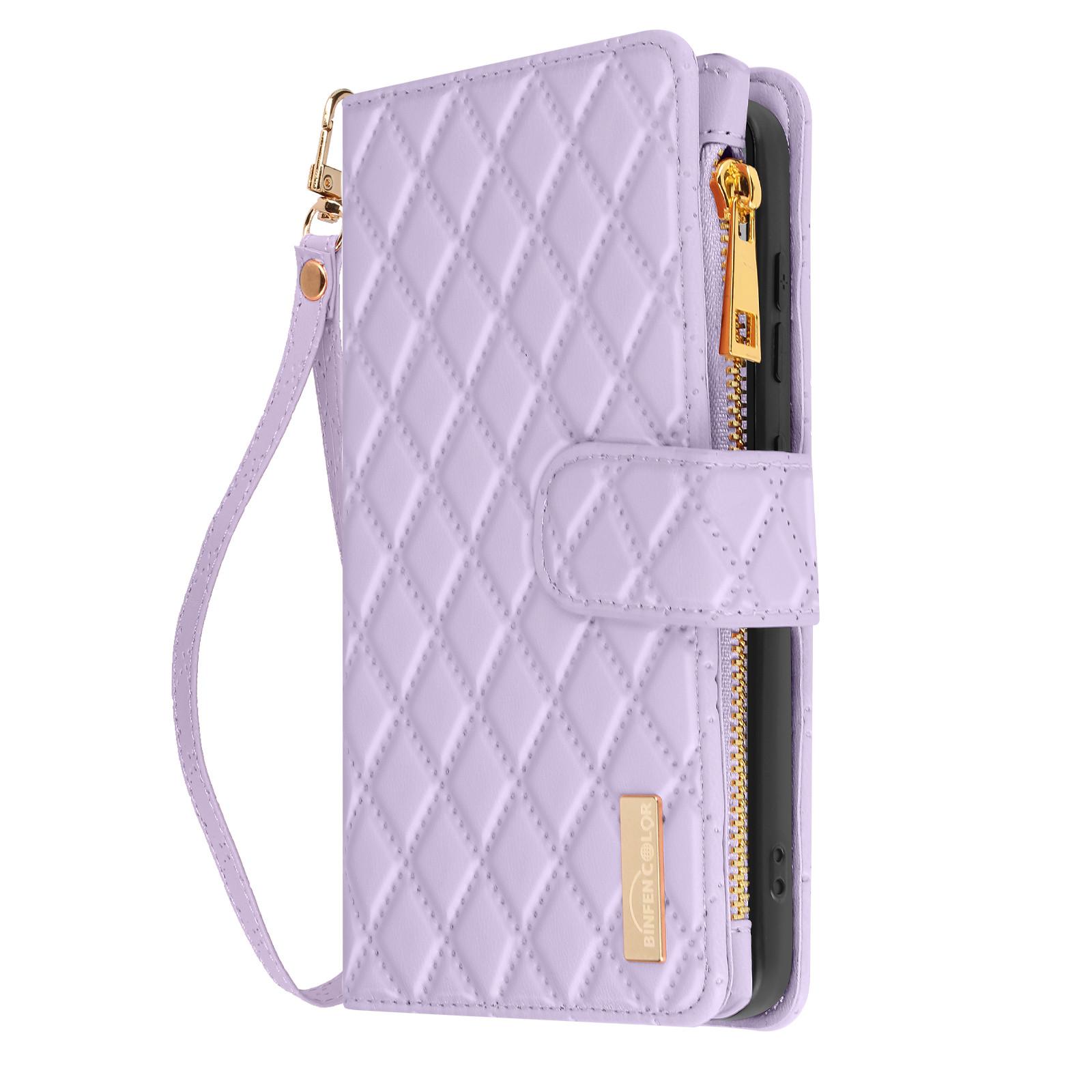 Image of Samsung S24 Portemonnaie Hülle Violett