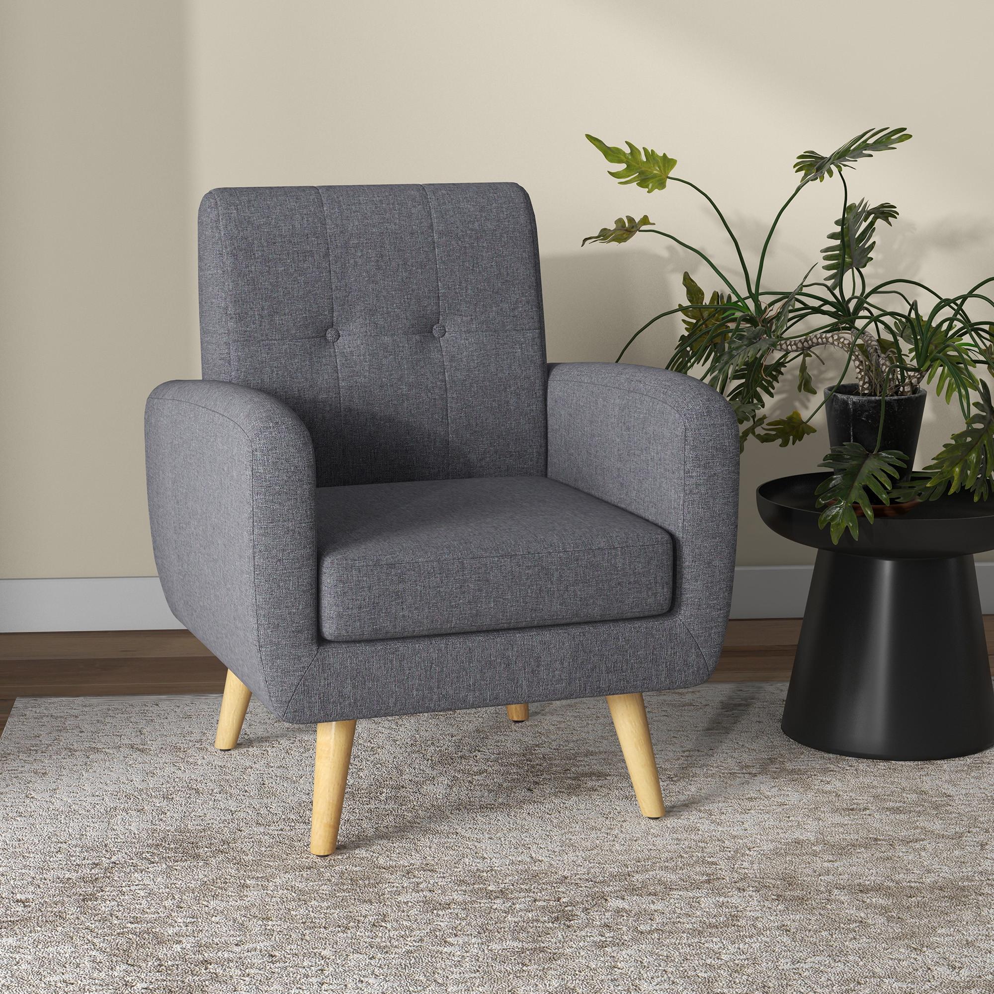 HOMCOM Fauteuil simple  