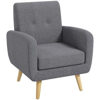 HOMCOM Fauteuil simple  