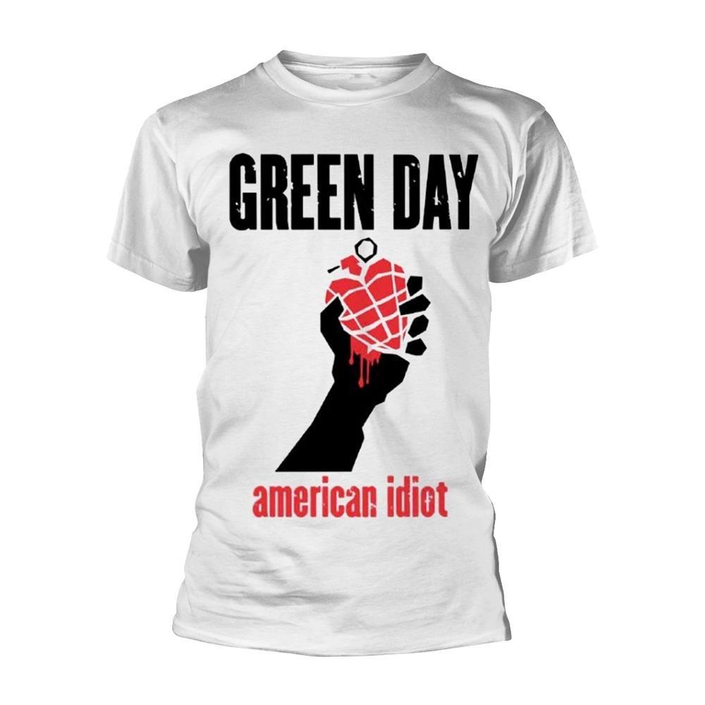 Image of American Idiot Tshirt Damen Weiss L