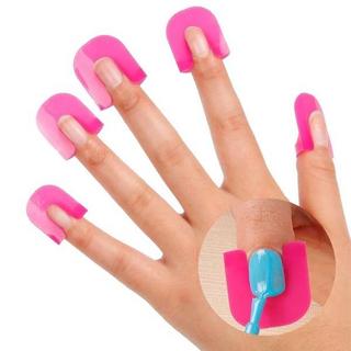 B2X  26 protezioni per le dita per manicure 