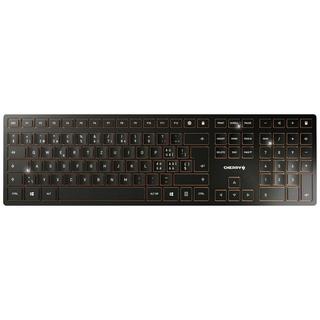 Cherry  DW 9100 Slim, Schweizerisches Layout, QWERTZ Tastatur, kabellose Tastatur- und Maus set -bronze 