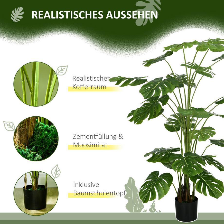 HOMCOM Plante artificielle  