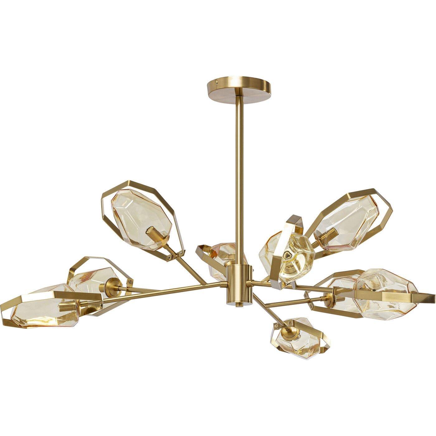 KARE Design Hängeleuchte Diamond Fever Ufo Brass rund 106  