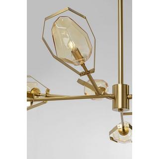 KARE Design Lampada a sospensione Diamond Fever Ufo Ottone tonda 106  