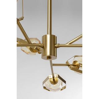 KARE Design Hängeleuchte Diamond Fever Ufo Brass rund 106  