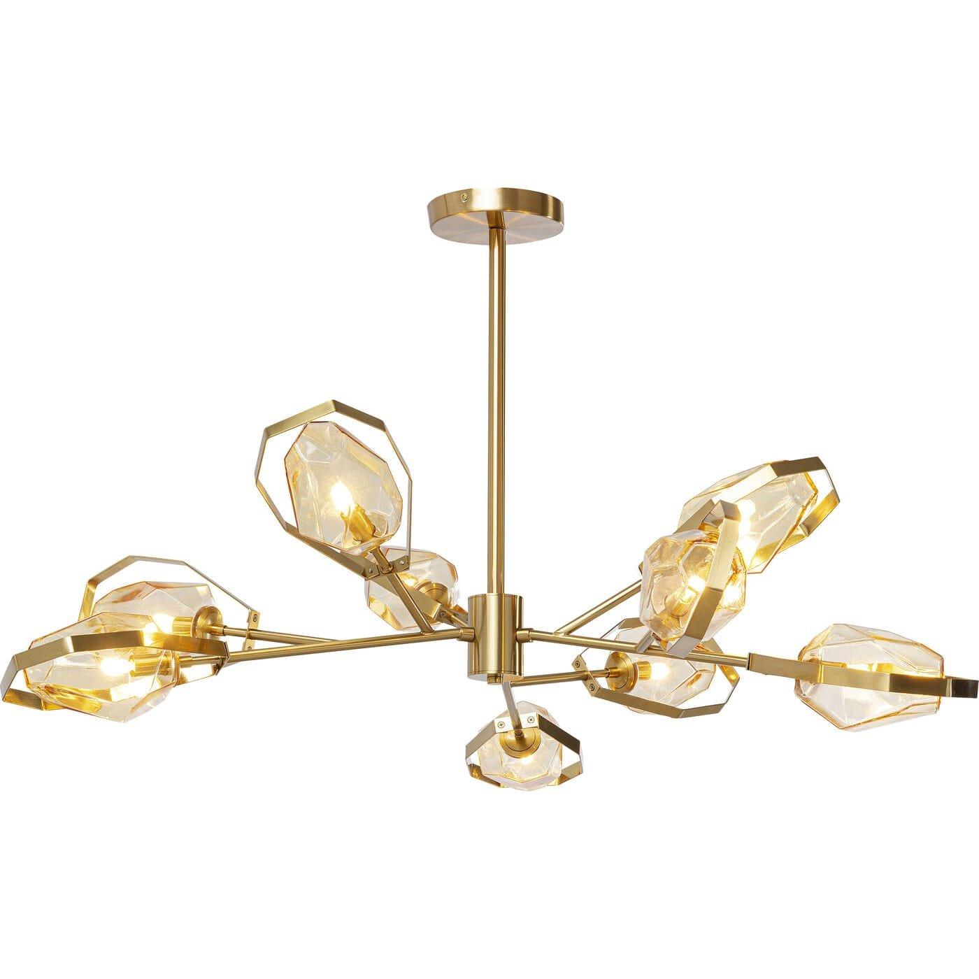 KARE Design Hängeleuchte Diamond Fever Ufo Brass rund 106  