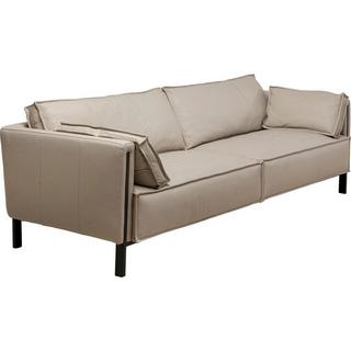 KARE Design Sofa Victor 3-Sitzer Leder  