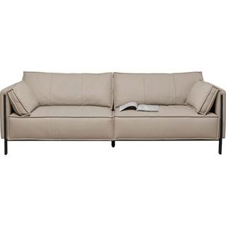 KARE Design Sofa Victor 3-Sitzer Leder  