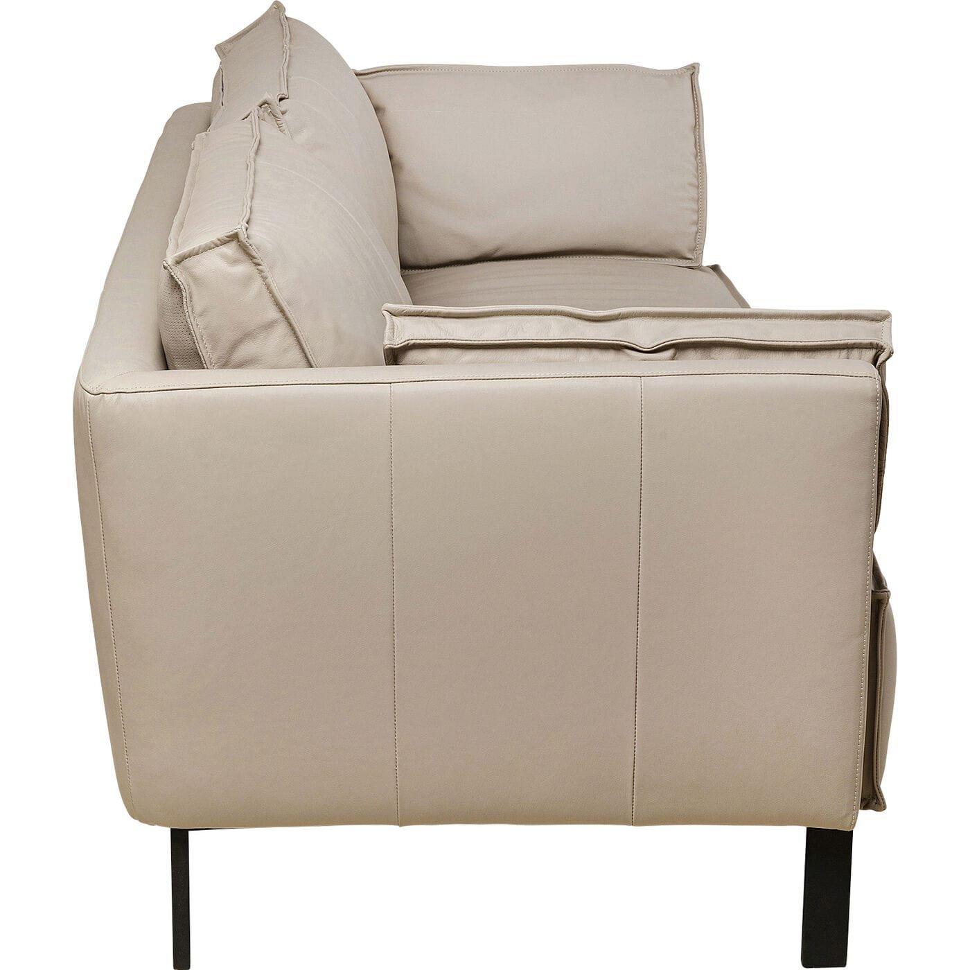 KARE Design Sofa Victor 3-Sitzer Leder  