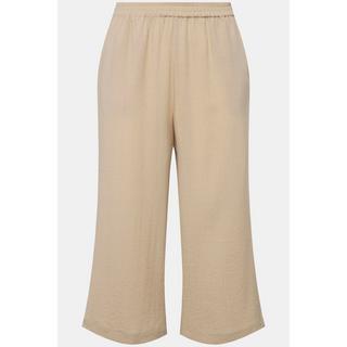 Ulla Popken  Jupe-culotte longueur mollet, jambe large et taille élastique 