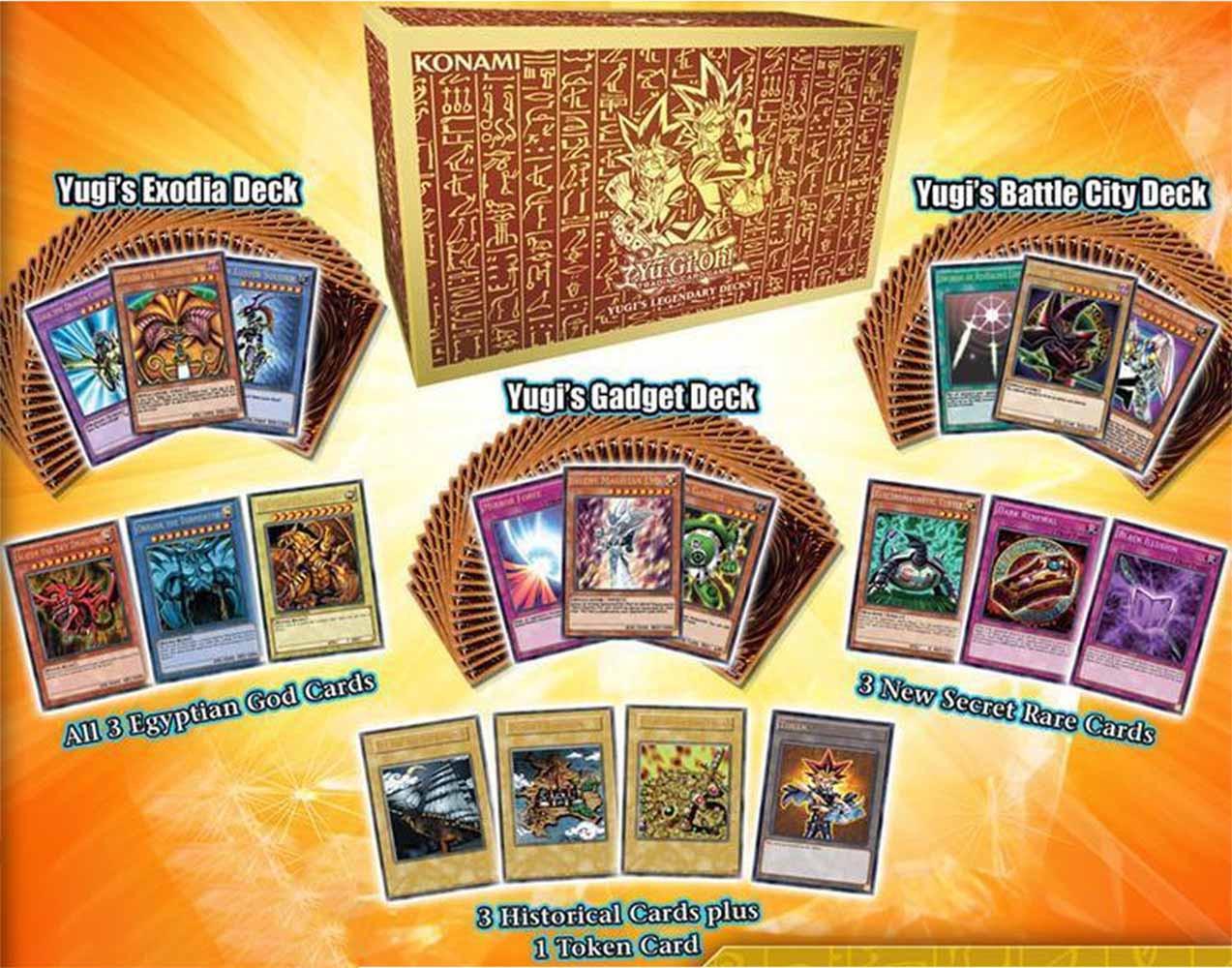 Yu-Gi-Oh!  Trading Cards - Yu-Gi-Oh! - Legendary Deck 