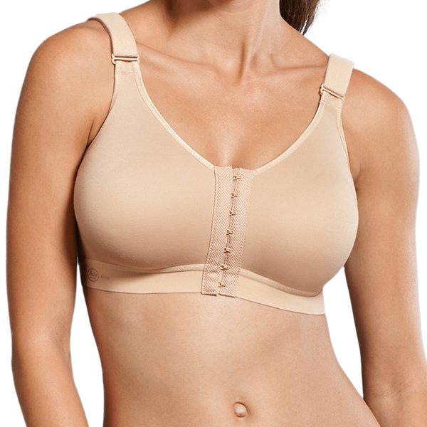 Image of Frontline Open - Sport Bh Mit Vorderverschluss Damen Tan B/65