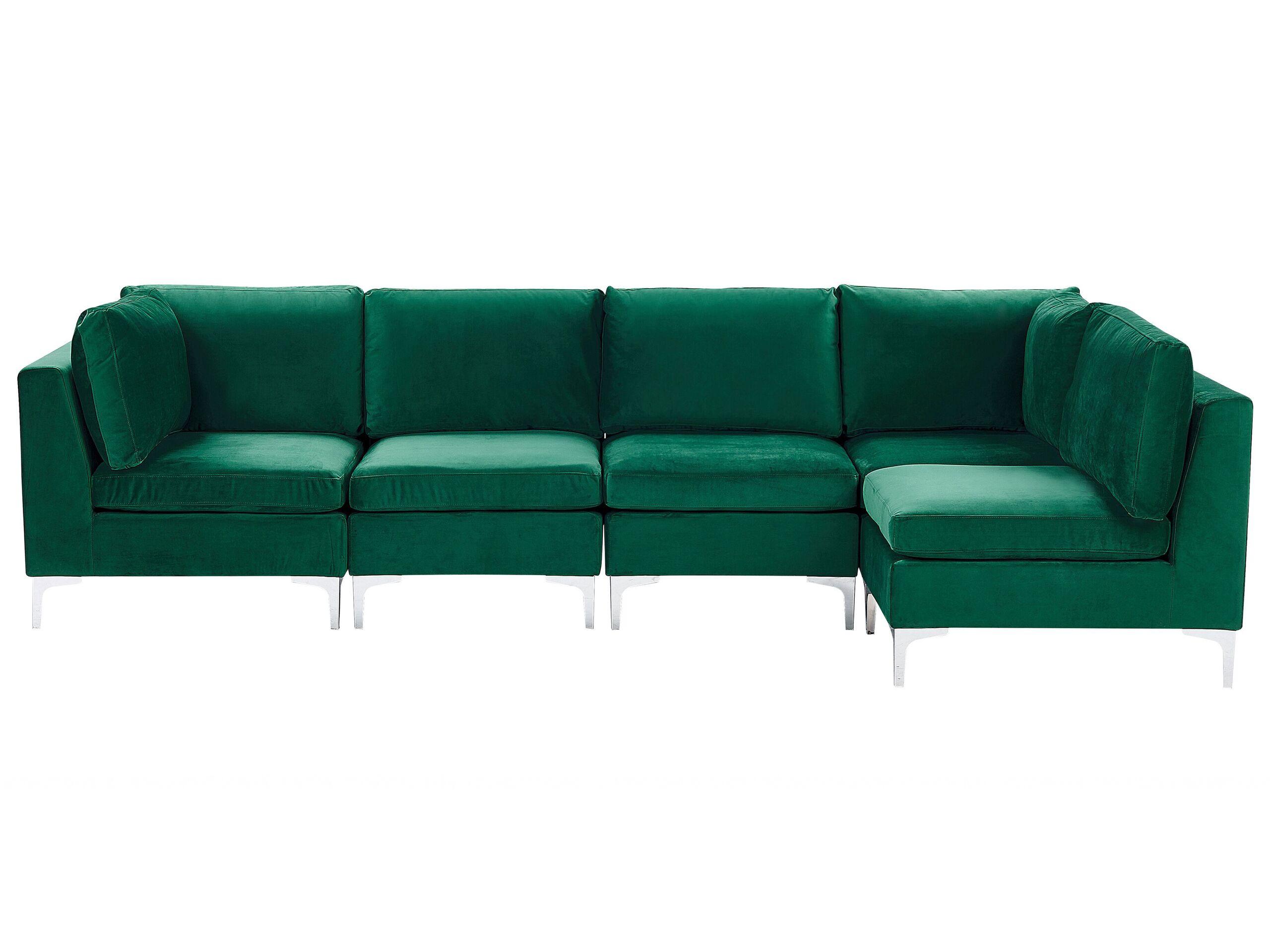 Image of Ecksofa aus Samtstoff Modern EVJA Ecksofa aus Samtstoff Modern EVJA