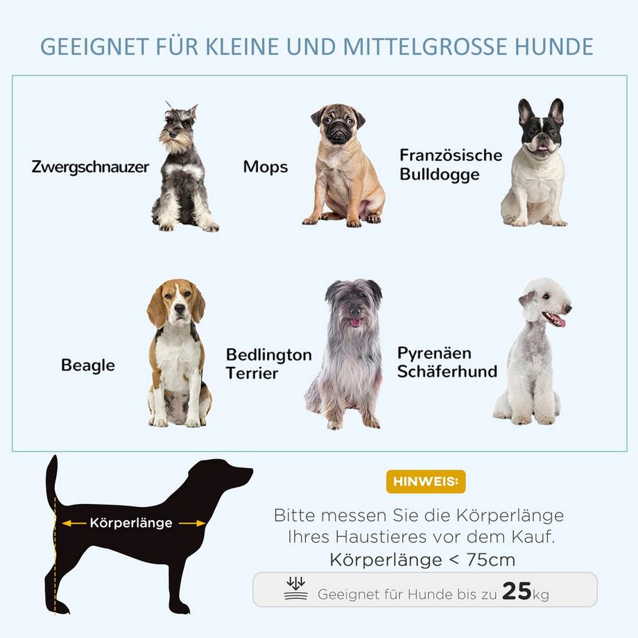 Northio  Hundekäfig Hundebox Mit Doppeltüren Hundehütte, Rollen, Hundehaus, Stahl, Schwarz, 94 X 58 X 78 Cm 