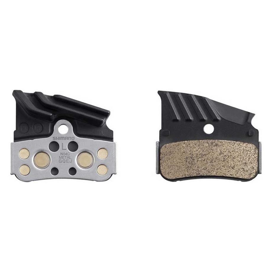 SHIMANO  Bremsbeläge N04C Metall mit Lamellen 
