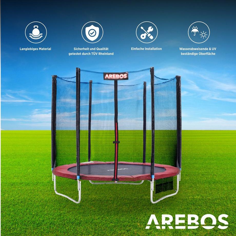 Arebos Randabdeckung Trampolin Randschutz  