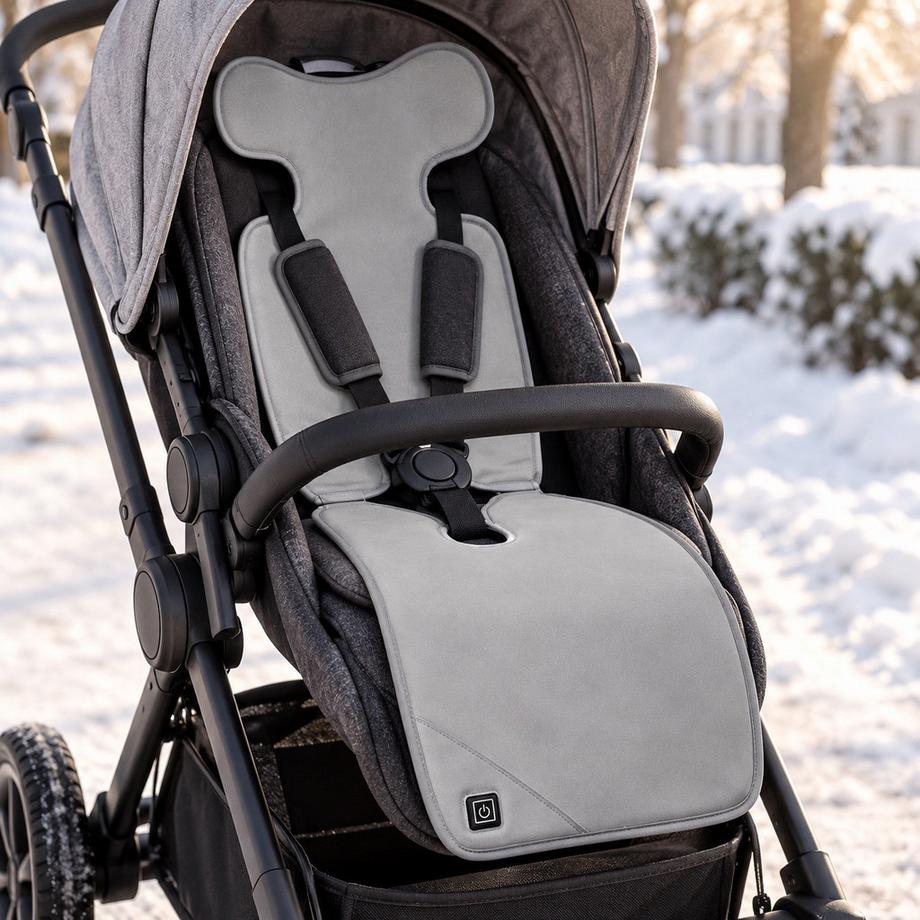 KAMA  Beheizbare Kinderwagen- & Autositzauflage 