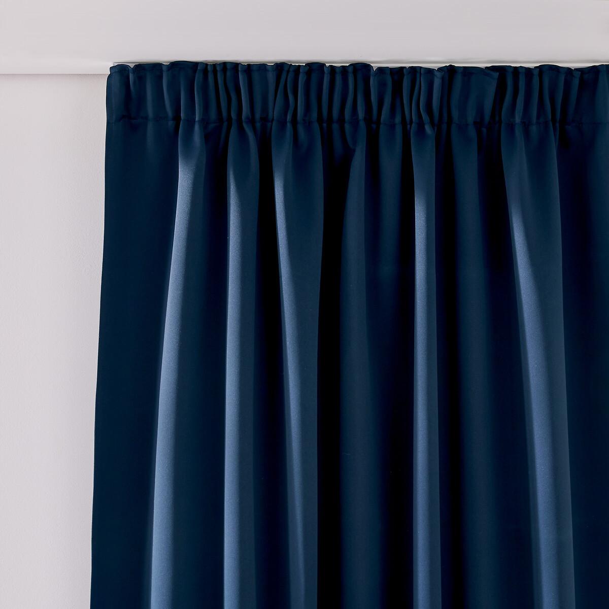 Image of Verdunklungsvorhang Voda Unisex Blau 140x350CM