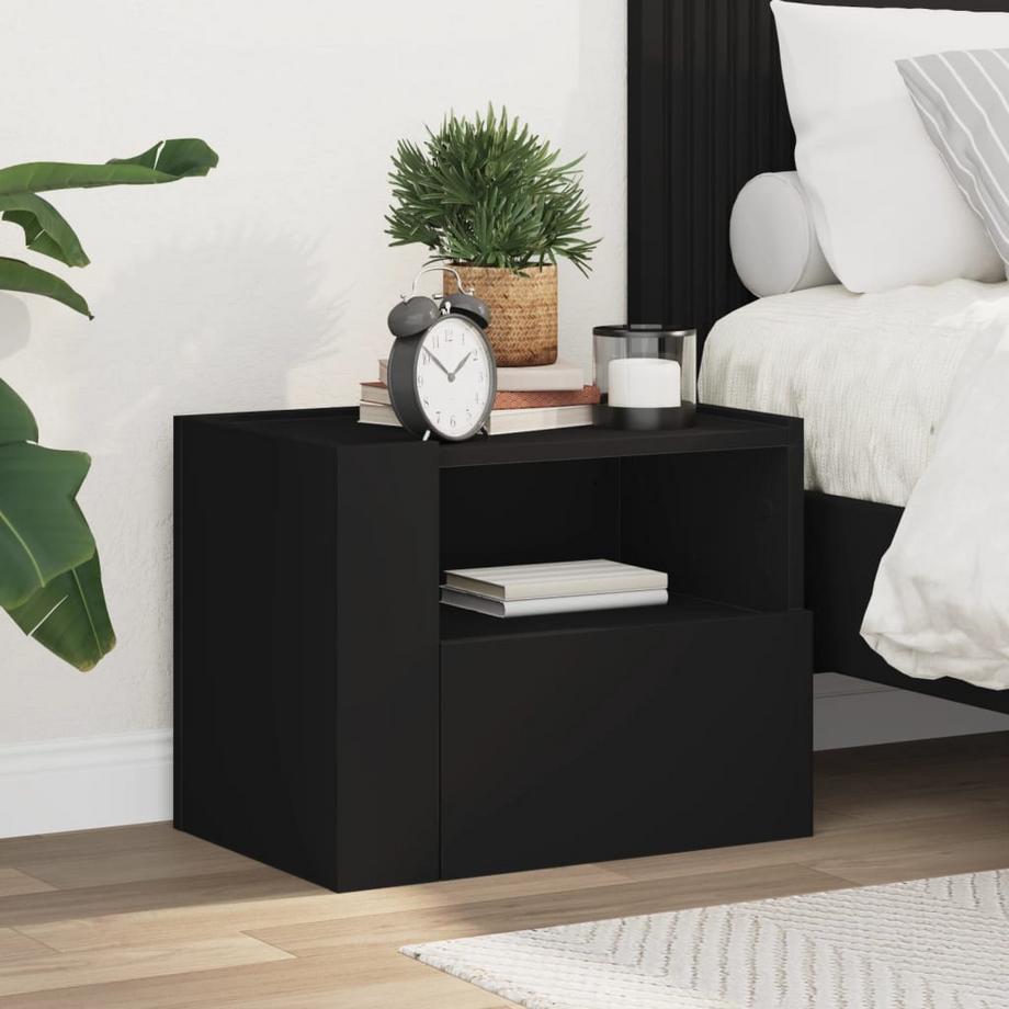 VidaXL Armoire de chevet murale bois d'ingénierie  
