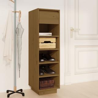 VidaXL Armoire à chaussures bois de pin  