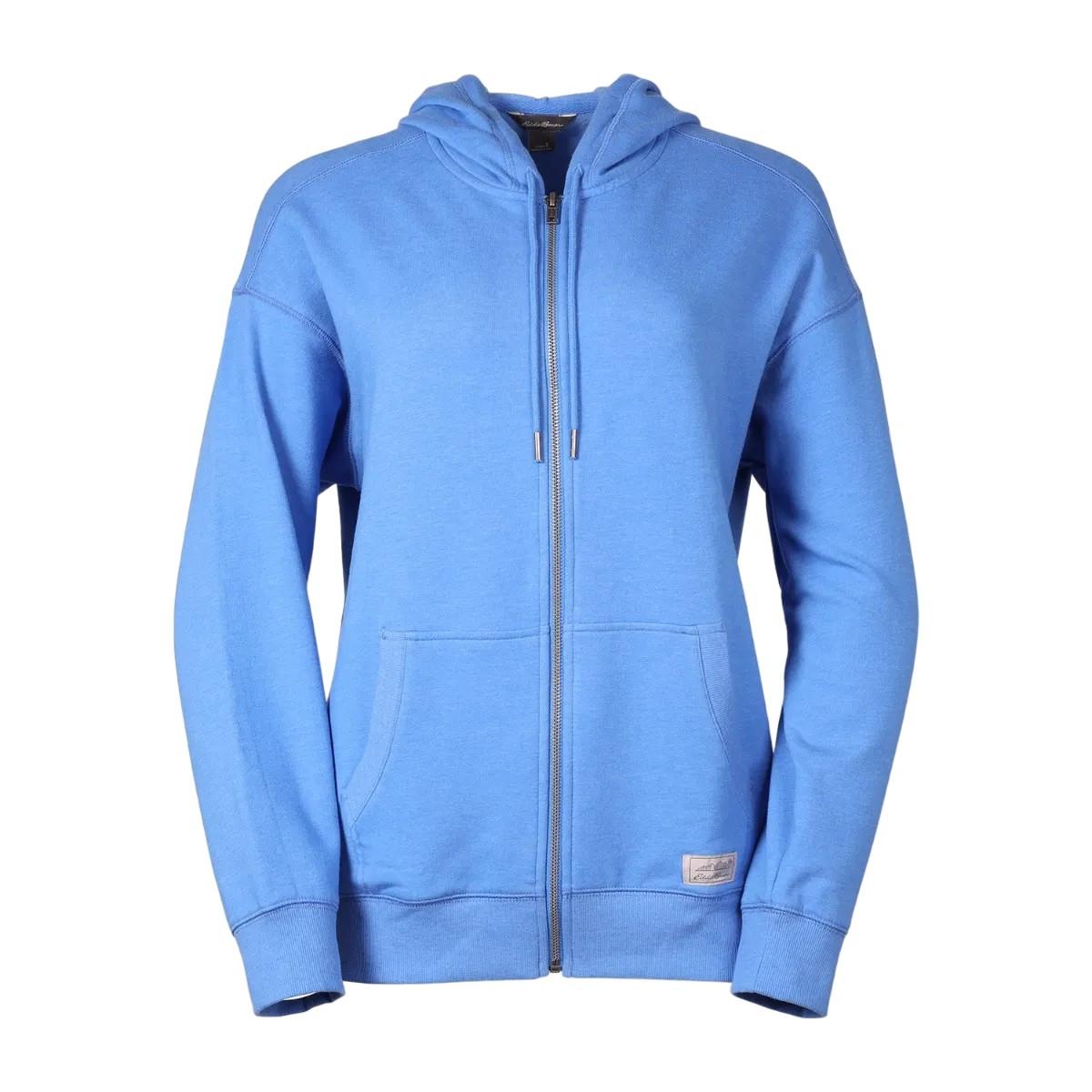 Image of Cozy Camp Hoodie Mit Durchgehendem Reißverschluss Unisex Blau XXL