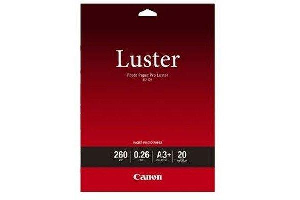 Canon  CANON Photo Paper Pro Luster A3+ LU101A3+ InkJet, 260g 20 Blatt 