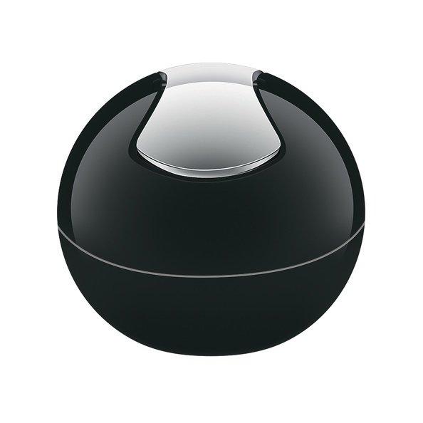 Image of Schwingdeckeleimer PP SCHÜSSEL 1L Schwarz Schwingdeckeleimer PP SCHÜSSEL 1L Schwarz