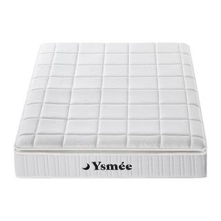 Ysmée Matelas 140 x 190 cm ressorts ensachés accueil nano ressorts + mémoire de forme ép.26cm - MIRI de YSMÉE  