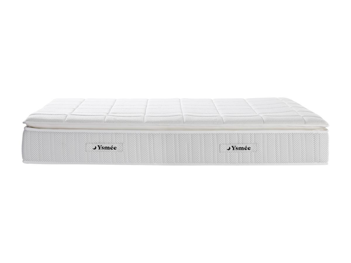 Ysmée Matelas 140 x 190 cm ressorts ensachés accueil nano ressorts + mémoire de forme ép.26cm - MIRI de YSMÉE  