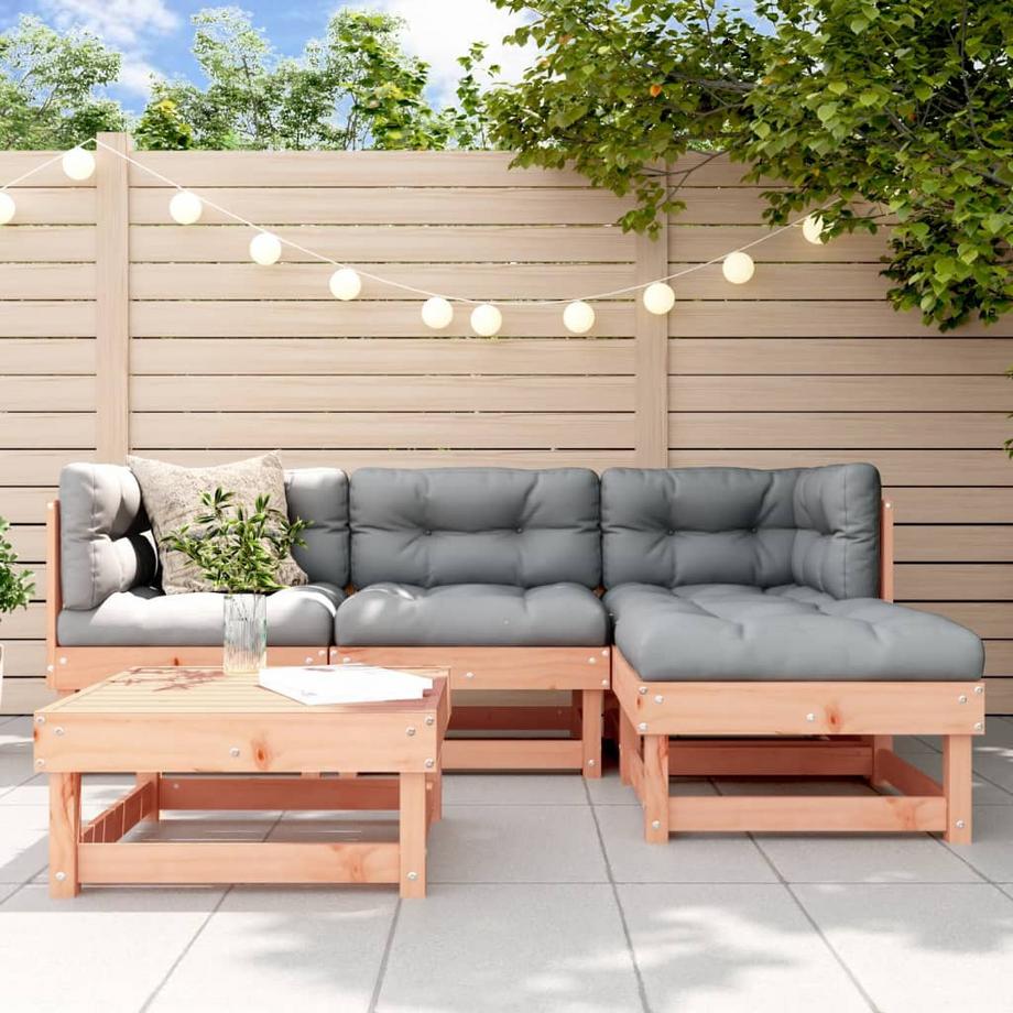 VidaXL Garten lounge set holz  