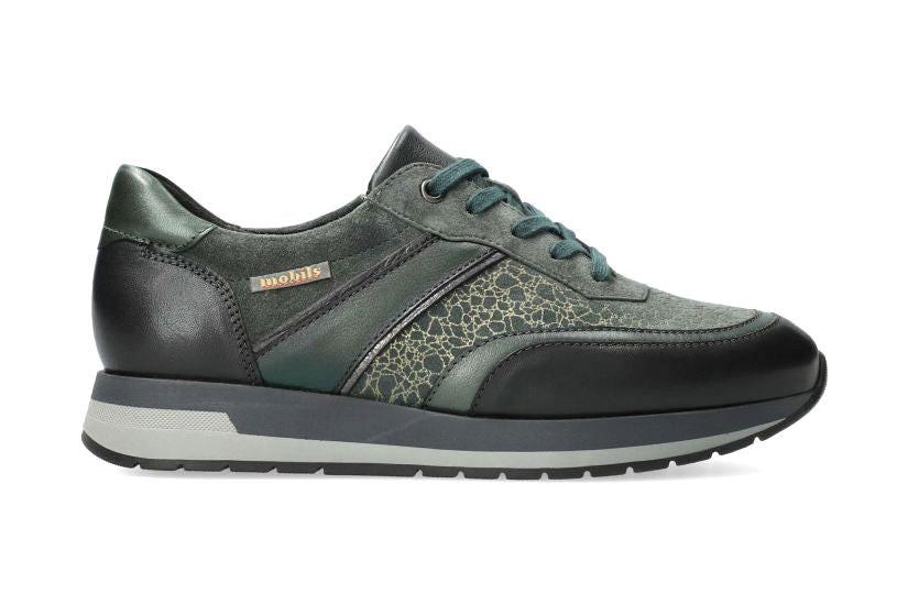 Image of Jody - Leder Sneaker Damen Grau 42