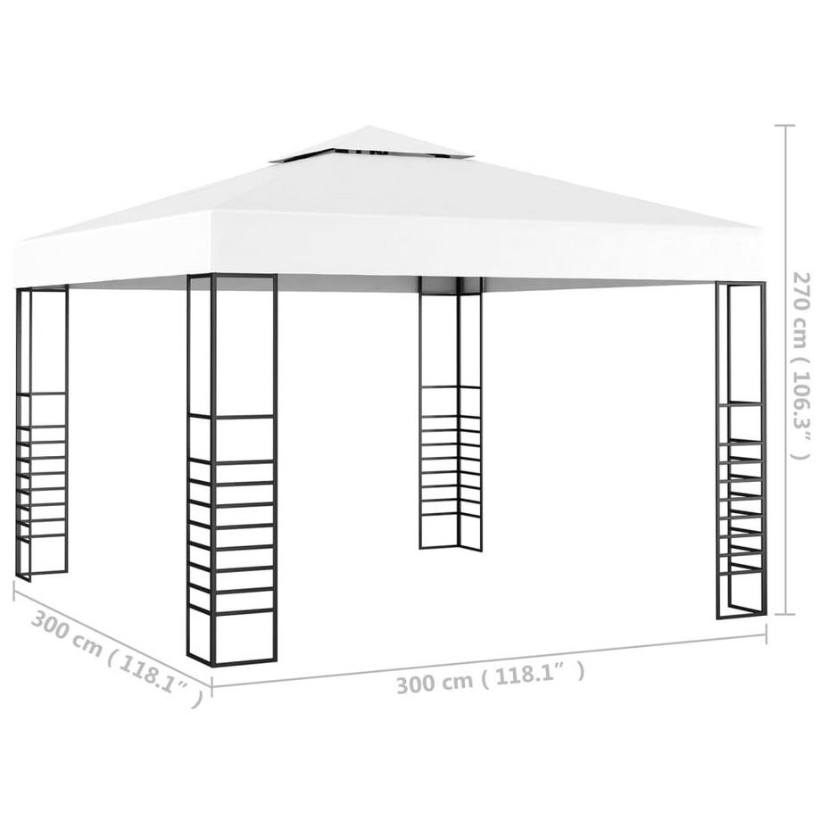VidaXL Gartenpavillon gewebe  