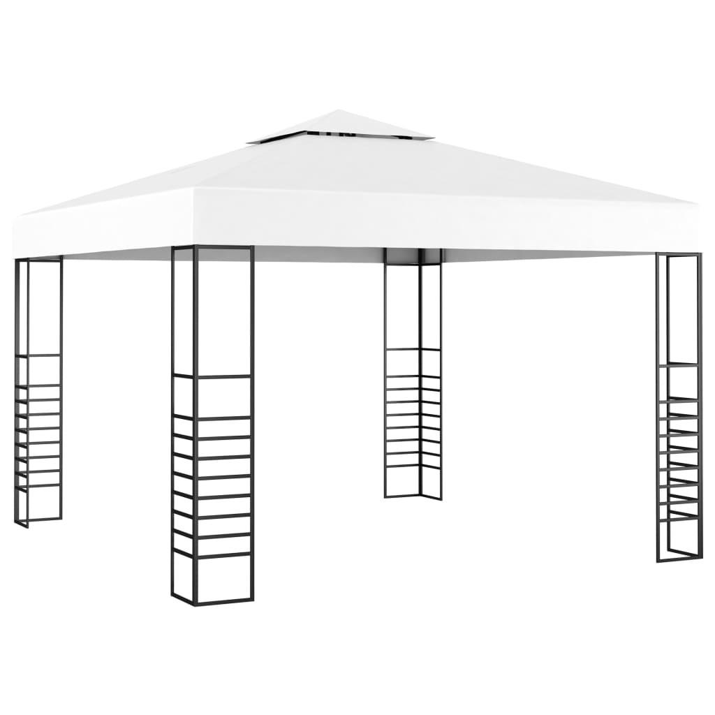 VidaXL gazebo da giardino Tessuto  