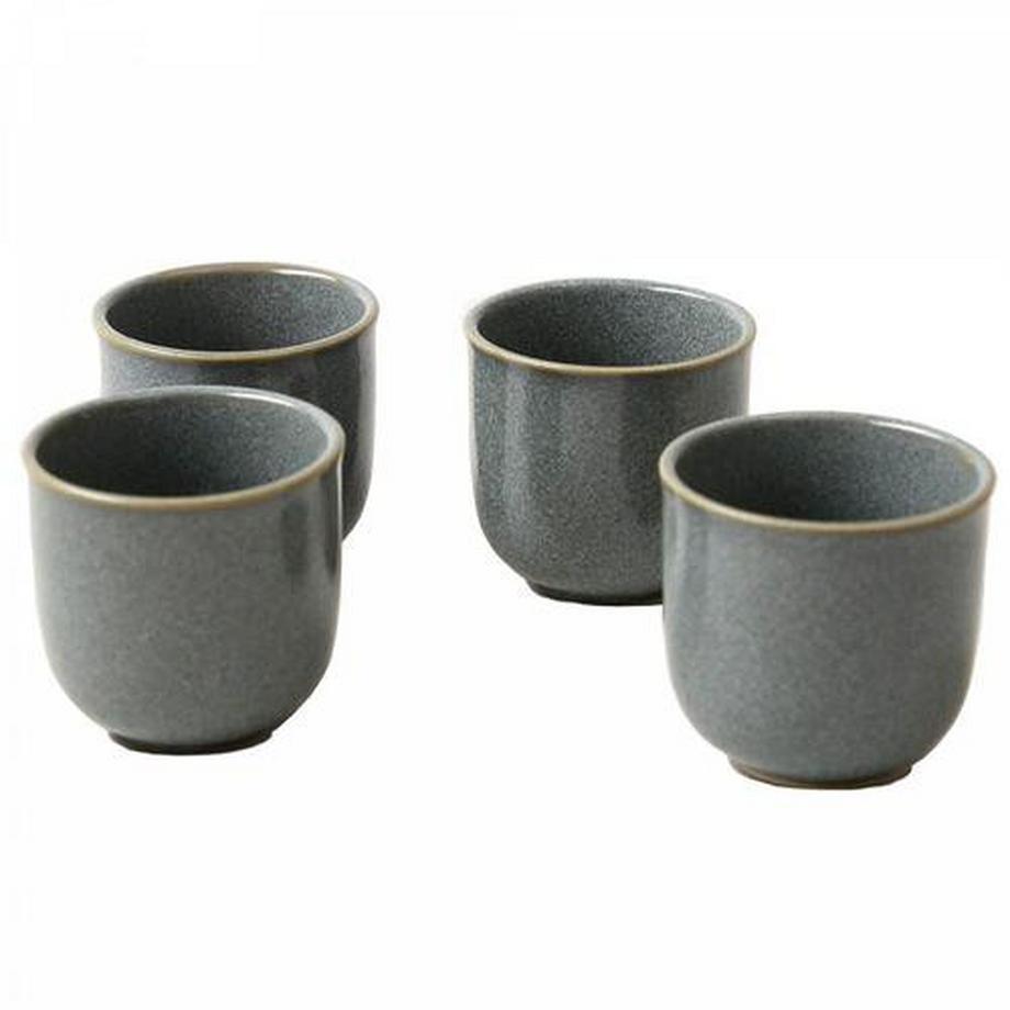 Esmee Service à thé en céramique « Japandi » 5 pièces  