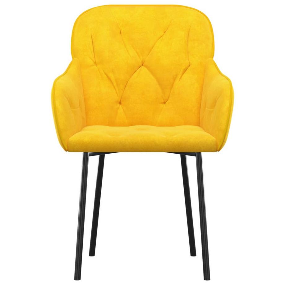 VidaXL Chaise de salle à manger velours  