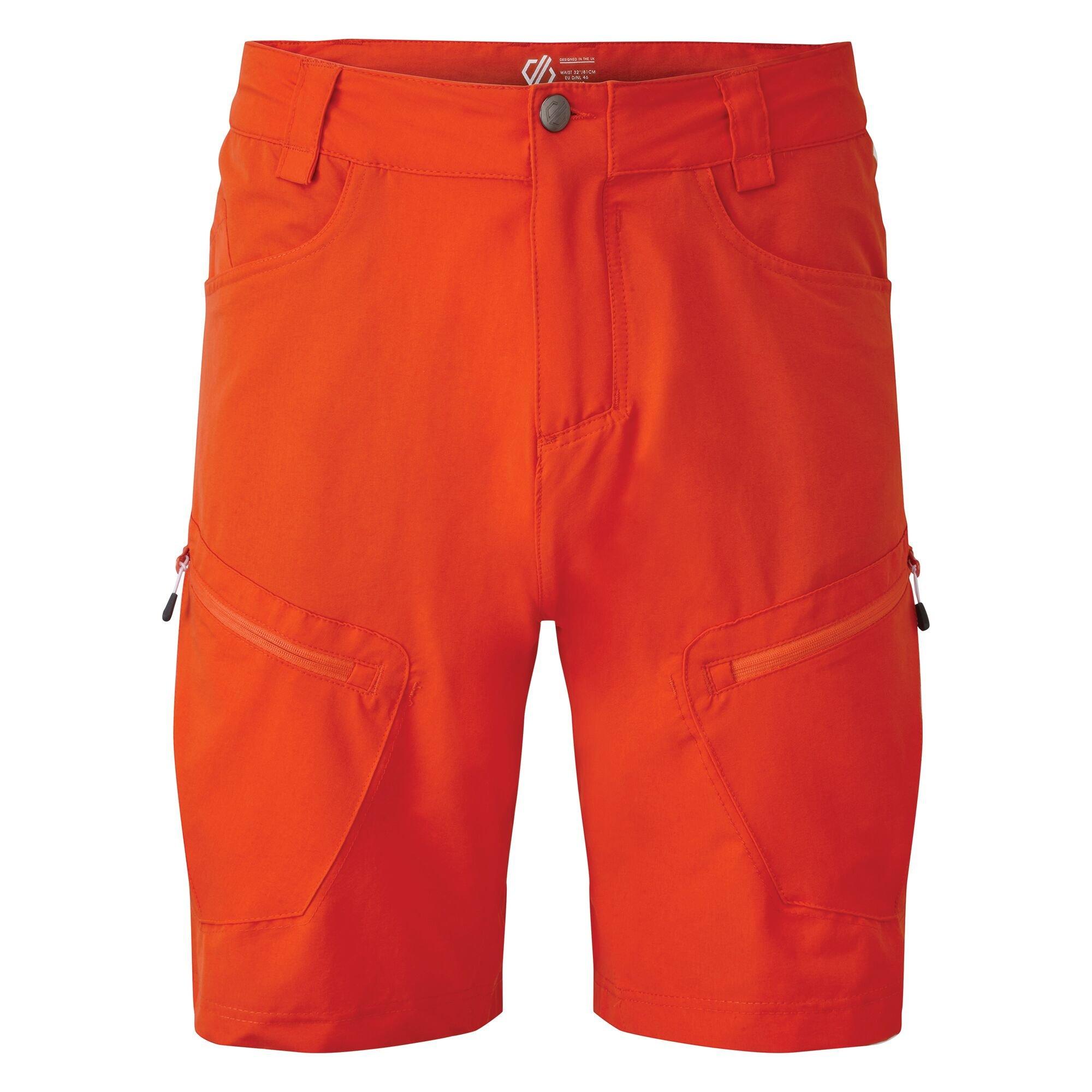 Image of Walkingshorts Tuned In Ii Mit Zahlreichen Taschen Herren Rot Bunt W54