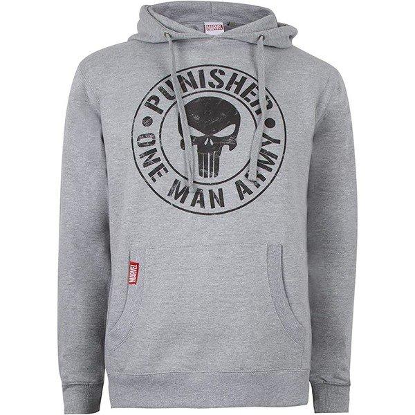 Image of One Man Army Kapuzenpullover Herren Grau M