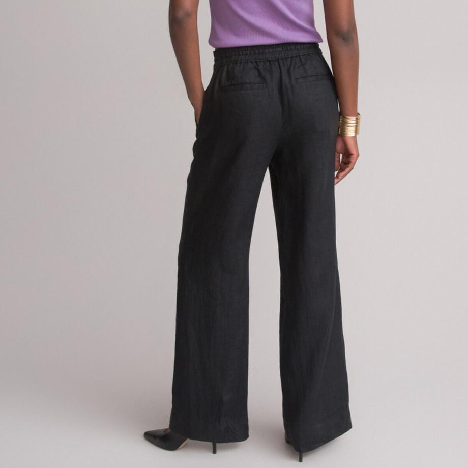 La Redoute Collections Pantaloni Larghi in Lino  