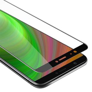 Cadorabo  Vollbild Display-Schutzglas für Huawei P SMART 2018  Enjoy 7S - Schutzfolie 