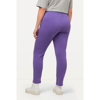 Ulla Popken  Pantalon en molleton. Intérieur doux et confortable. Taille élastique 