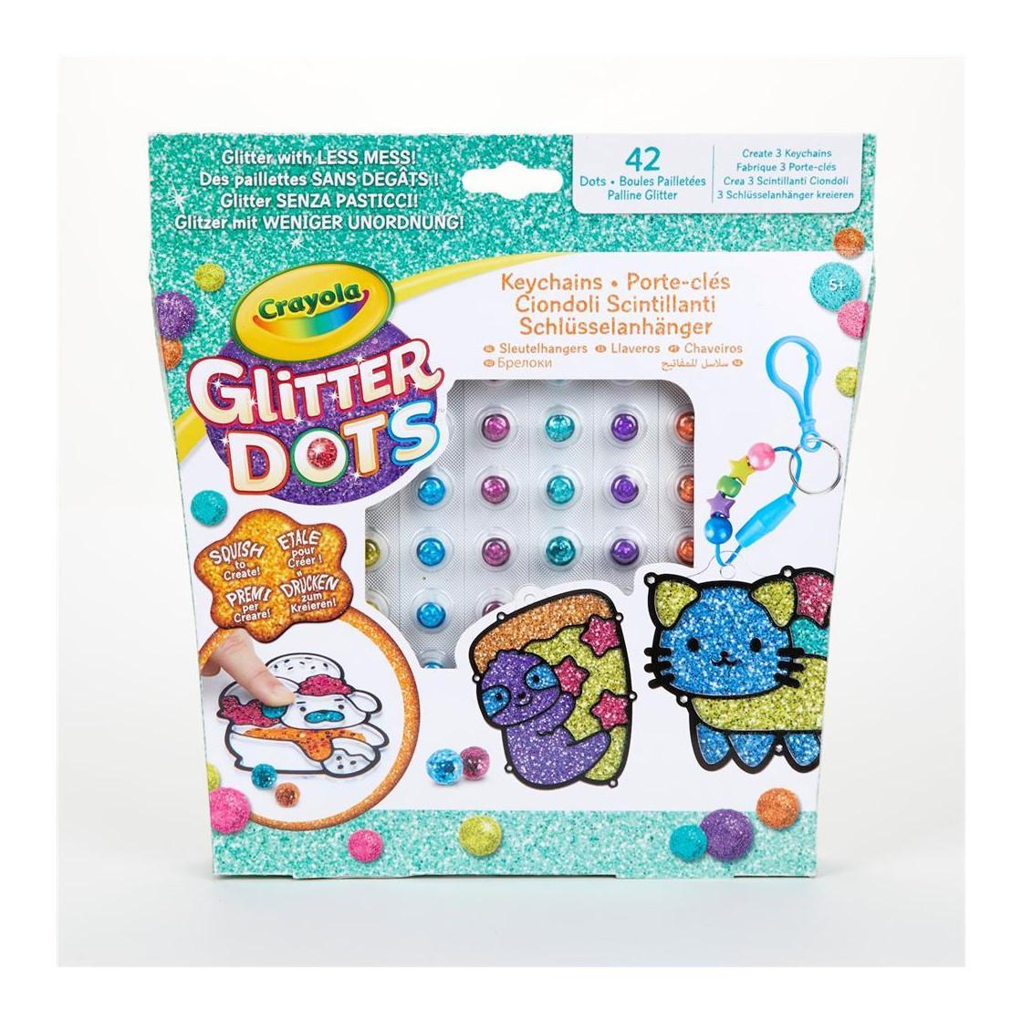 Image of Glitter Dots Schlüsselanhänger Multicolor