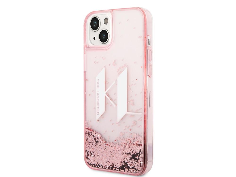 KARL LAGERFELD  Cover iPhone 14 Glitter KL paillette 