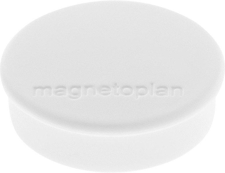Image of Magnetoplan Magnet Discofix Hobby 24mm 1664500 Weiss, Ca. 0.3 Kg 10 Stk. Unisex