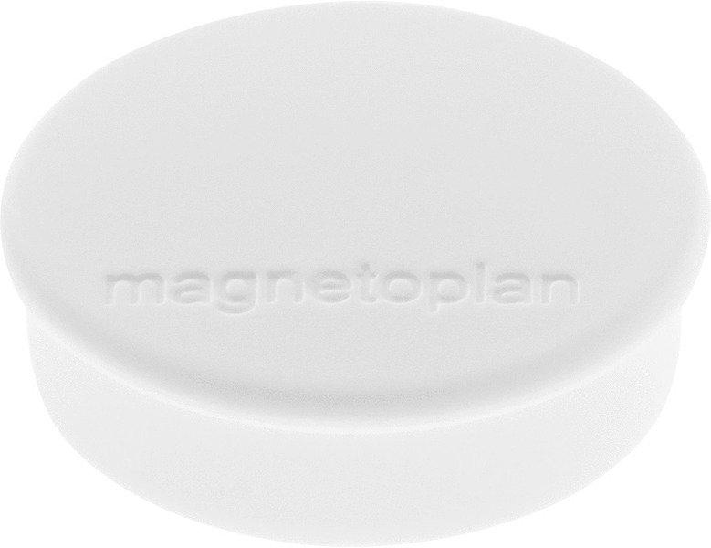 Image of magnetoplan MAGNETOPLAN Magnet Discofix Hobby 24mm 1664500 weiss, ca. 0.3 kg 10 Stk.