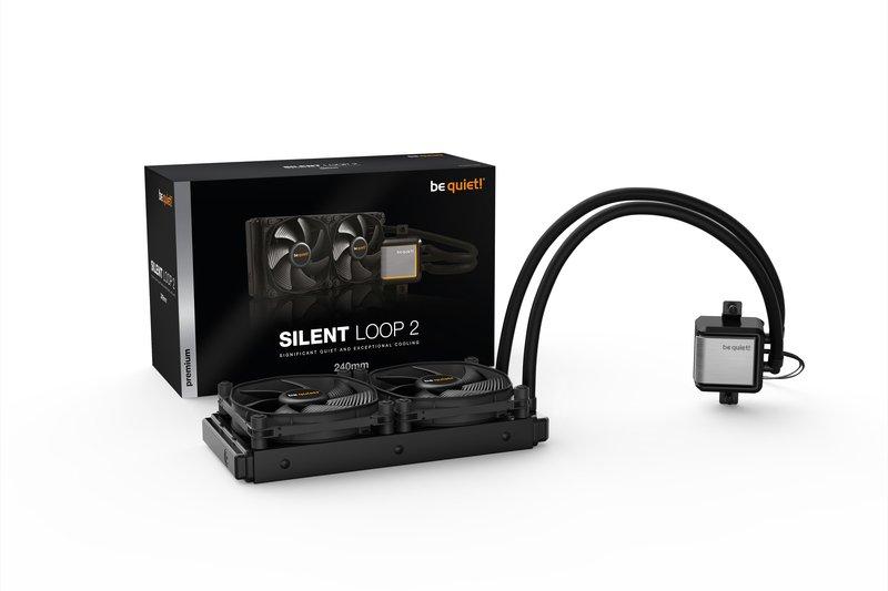 BE QUIET!  ! SILENT LOOP 2 240mm Prozessor All-in-One-Flüssigkeitskühler 12 cm Schwarz 1 Stück(e) 