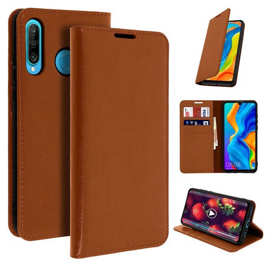 Avizar  Huawei P30 Lite - Leder Etui 