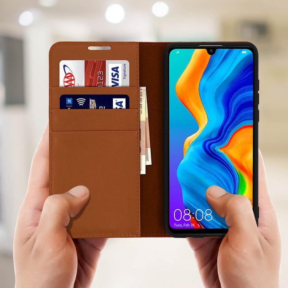Avizar  Huawei P30 Lite - Leder Etui 