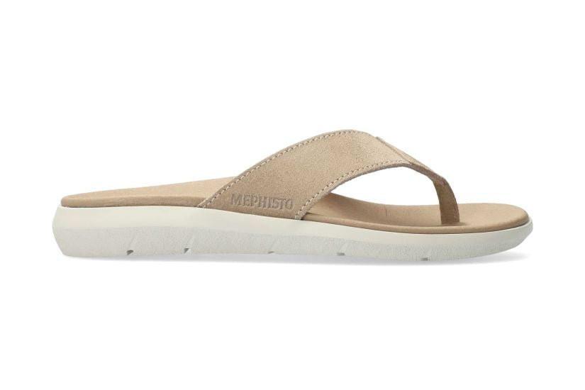 Image of Charly - Wildleder Sandale Herren Beige 40